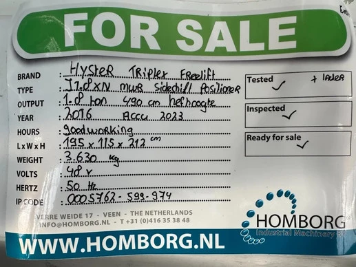 Hyster  - Afbeelding 28 van 28