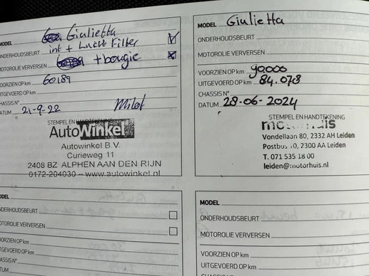 Alfa Romeo Giulietta - Afbeelding 18 van 30