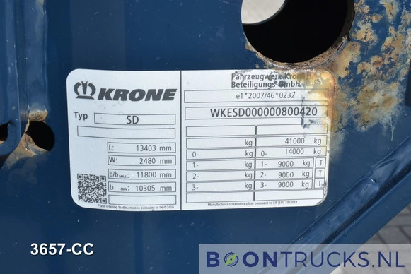 Krone SD BOX LINER - Afbeelding 27 van 28