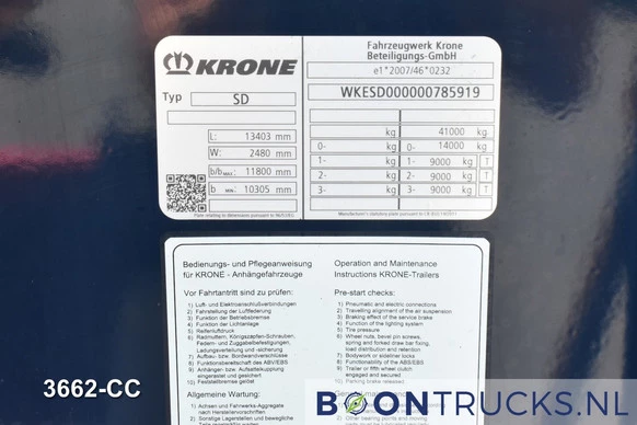 Krone SD BOX LINER - Afbeelding 28 van 29