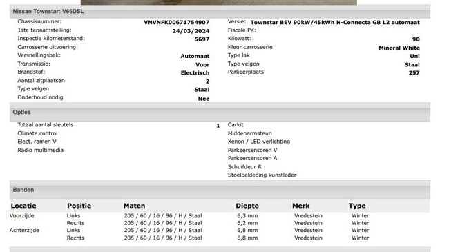 Nissan Townstar - Afbeelding 10 van 30