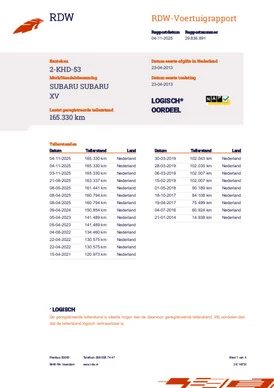 Subaru XV - Afbeelding 16 van 16