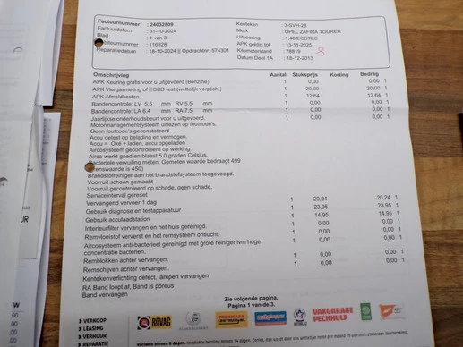 Opel Zafira - Afbeelding 29 van 30