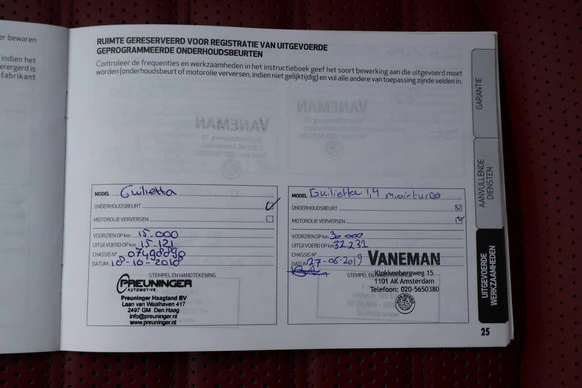 Alfa Romeo Giulietta - Afbeelding 24 van 25