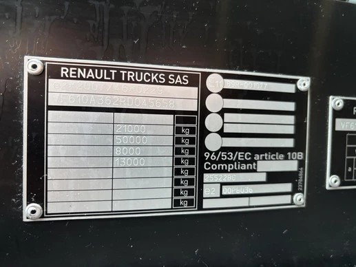 Renault T High 480 4x2 Key less start + Navigatie - Afbeelding 13 van 30