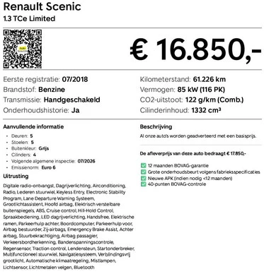 Renault Scénic - Afbeelding 25 van 25