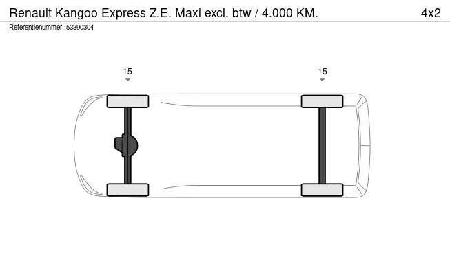 Renault Kangoo Z.E. - Afbeelding 20 van 20