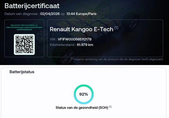Renault Kangoo Z.E. - Afbeelding 5 van 29