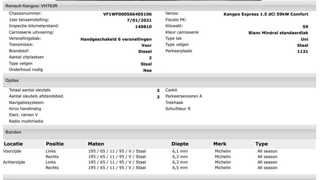 Renault Kangoo - Afbeelding 13 van 30