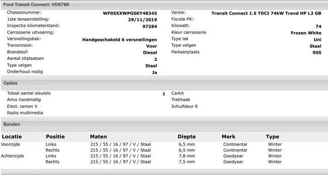 Ford Transit Connect - Afbeelding 7 van 9