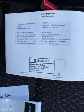 Suzuki Splash - Afbeelding 21 van 24