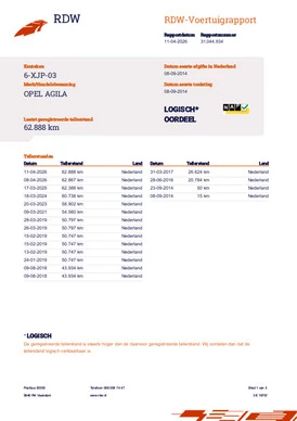 Opel Agila - Afbeelding 16 van 16