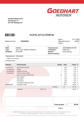 Honda CRF 1100 - Afbeelding 2 van 12